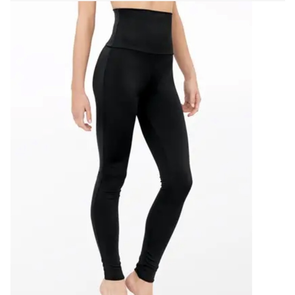 Balera Dancewear High-Waisted Full Length Black Leggings